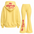 Mi Virgencita Luxe Fleece Embroidered Sweatsuit 💛🩷