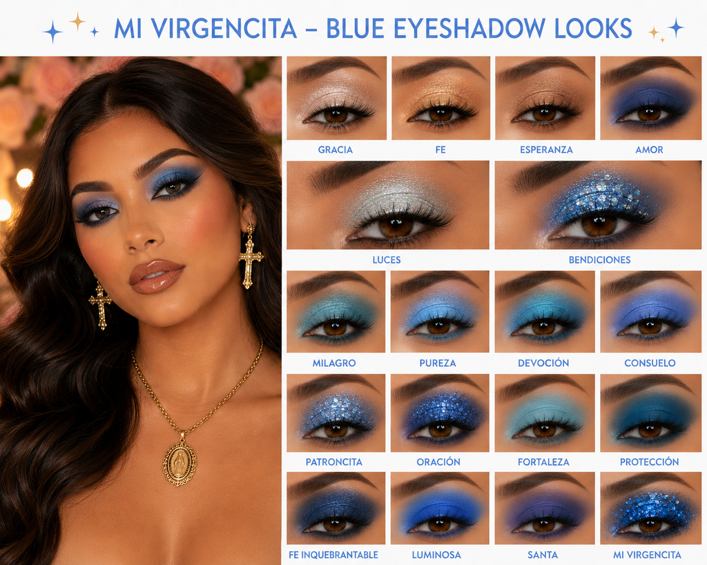 💙 Mi Virgencita™ Celeste Eyeshadow Palette