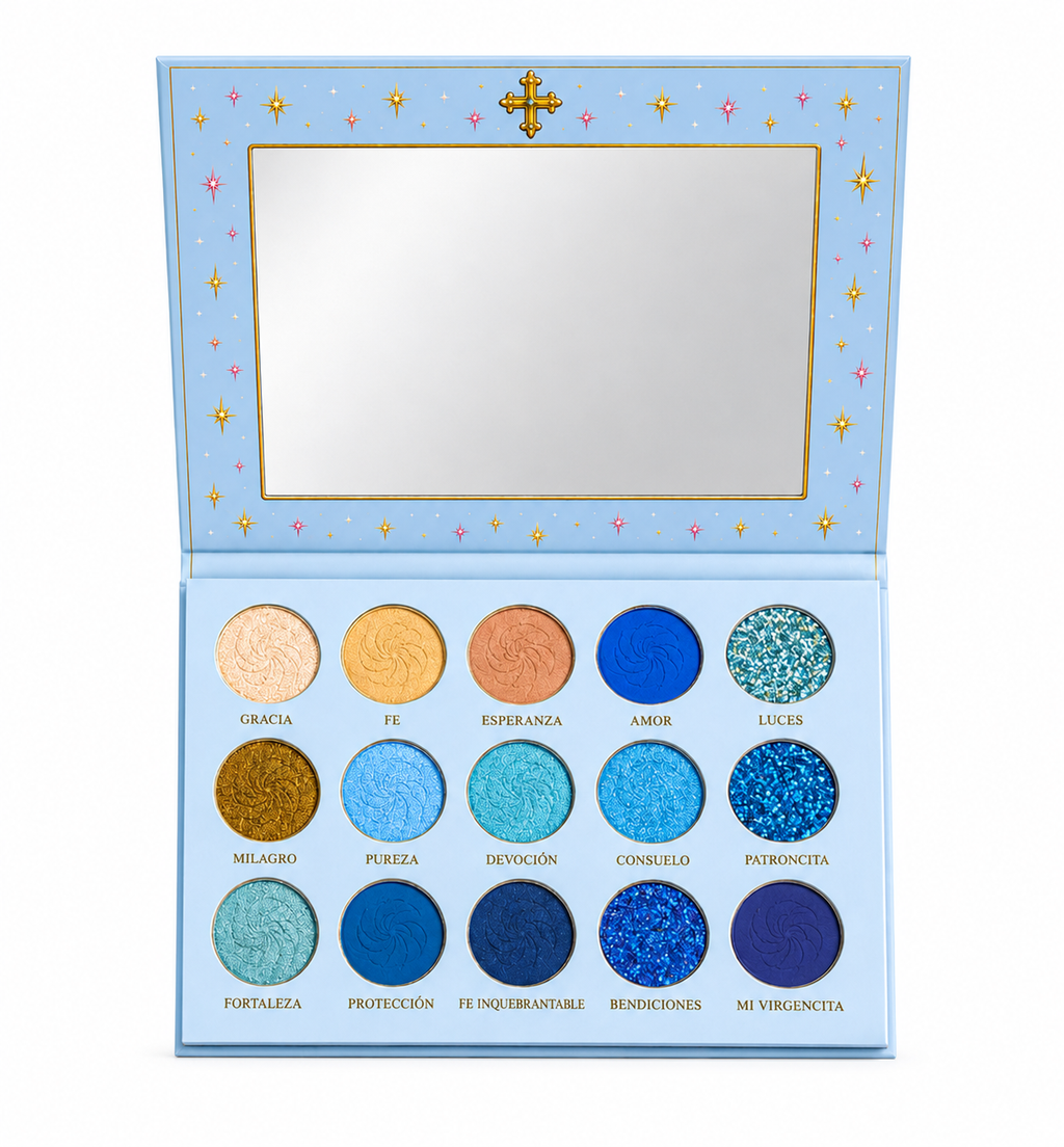 💙 Mi Virgencita™ Celeste Eyeshadow Palette