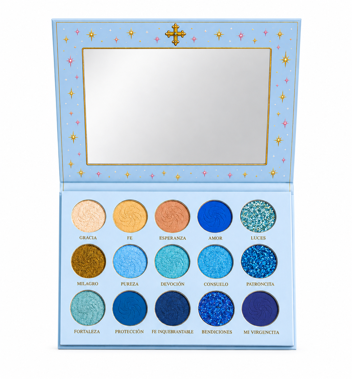 💙 Mi Virgencita™ Celeste Eyeshadow Palette